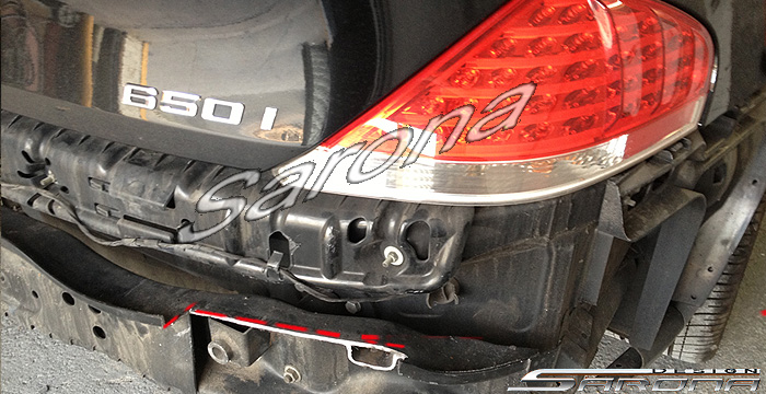 Custom BMW 6 Series Rear Bumper  Coupe & Convertible (2004 - 2010) - $650.00 (Part #BM-004-RB)